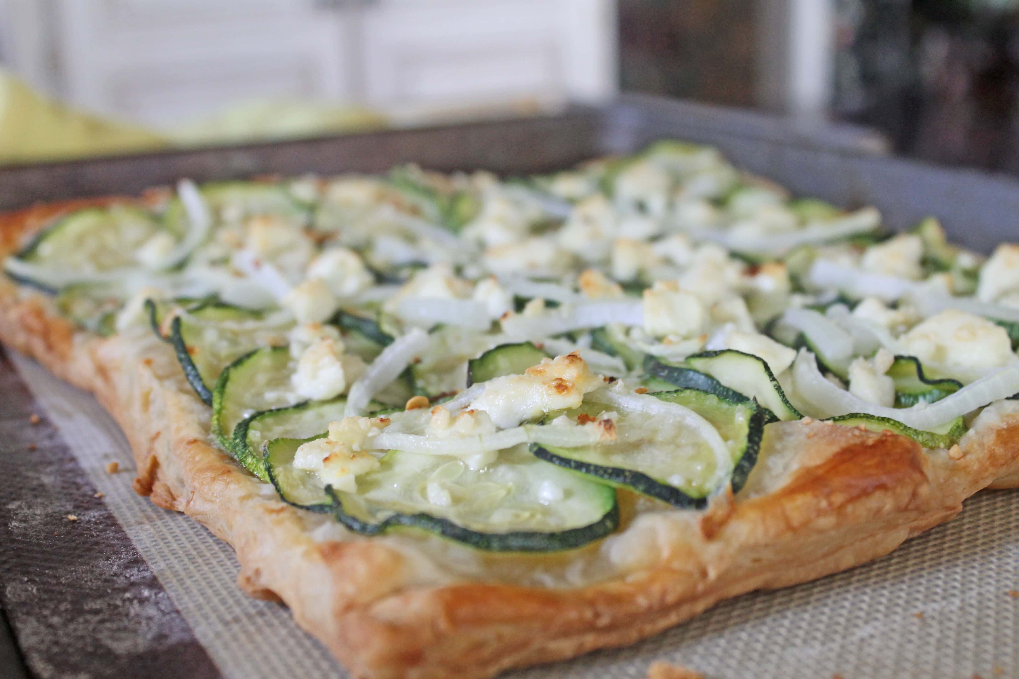 Zucchini Tart - Cooking for Keeps