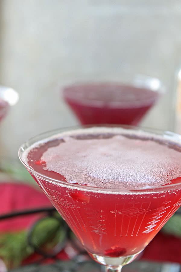 Pomeapple Martinis with Homemade Pineapple Infused Vodka Cooking for