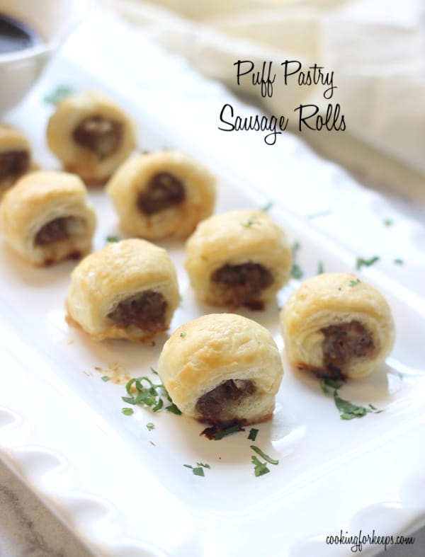 Puff Pastry Sausage Rolls 11