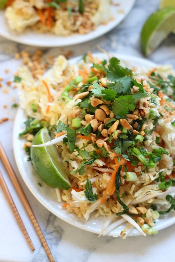 Quinoa Pad Thai Cooking for Keeps