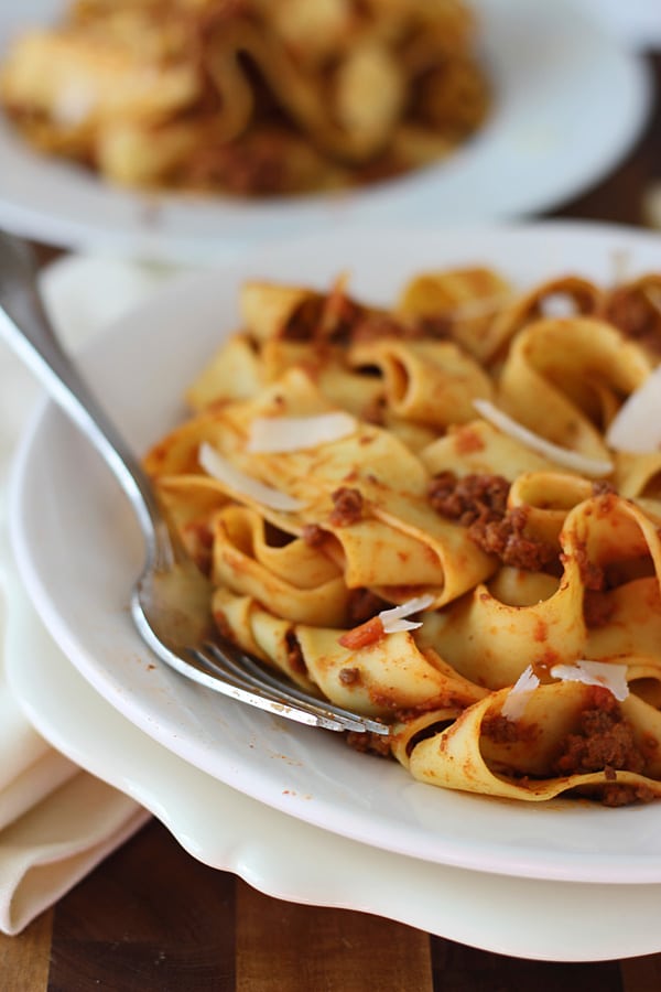SlowCooker Bolognese Pappardelle Cooking for Keeps
