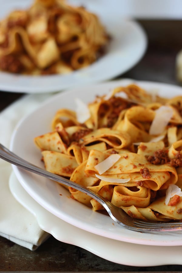 SlowCooker Bolognese Pappardelle Cooking for Keeps