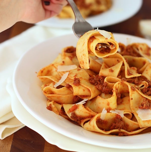SlowCooker Bolognese Pappardelle Cooking for Keeps