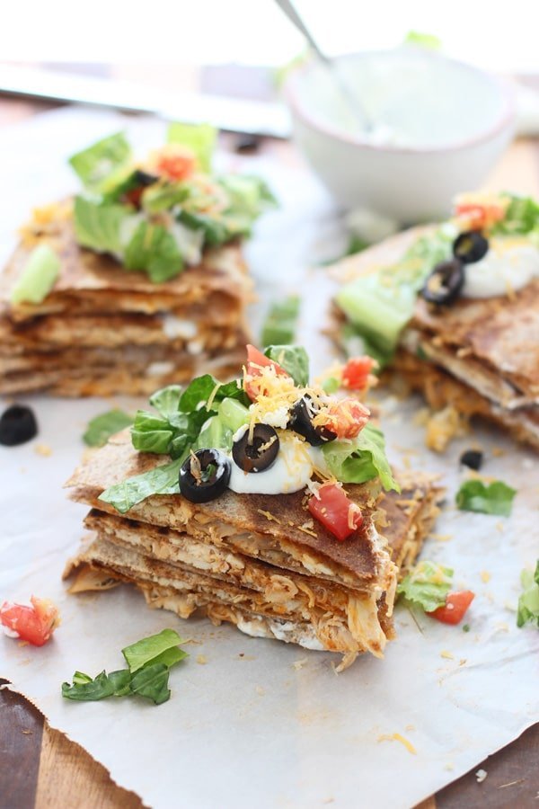 Chicken Enchilada Taco Quesadillas Cooking for Keeps