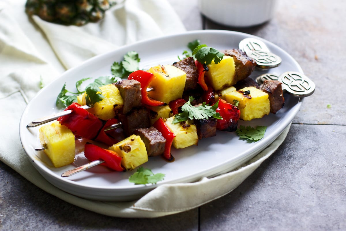 Asian Marinated Kabobs Cooking for Keeps