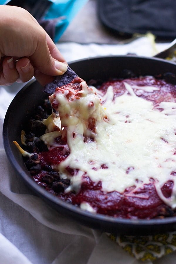 Chipotle Raspberry and Black Bean Dip Cooking for Keeps