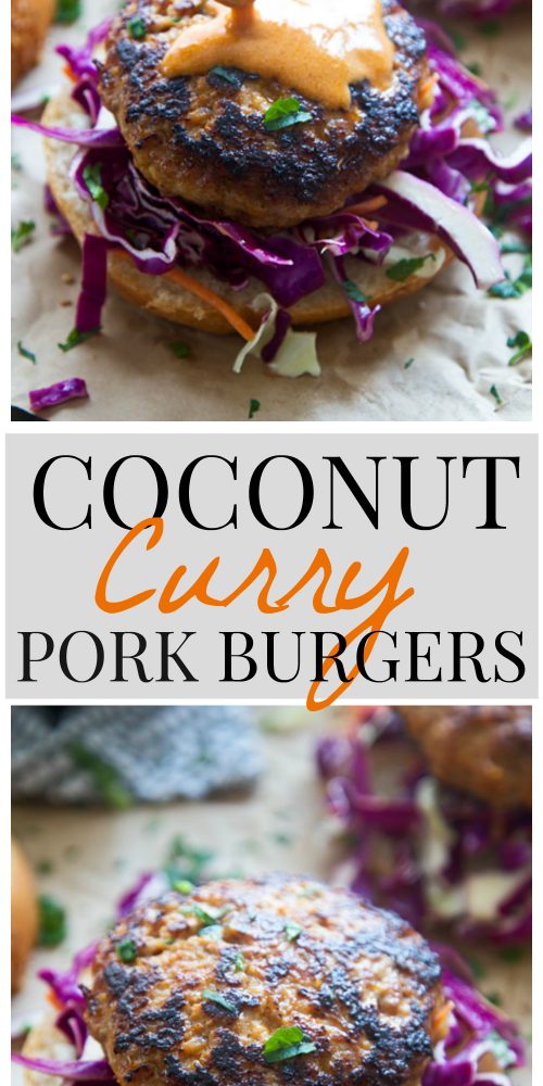 Coconut Curry Pork Burgers Cooking for Keeps