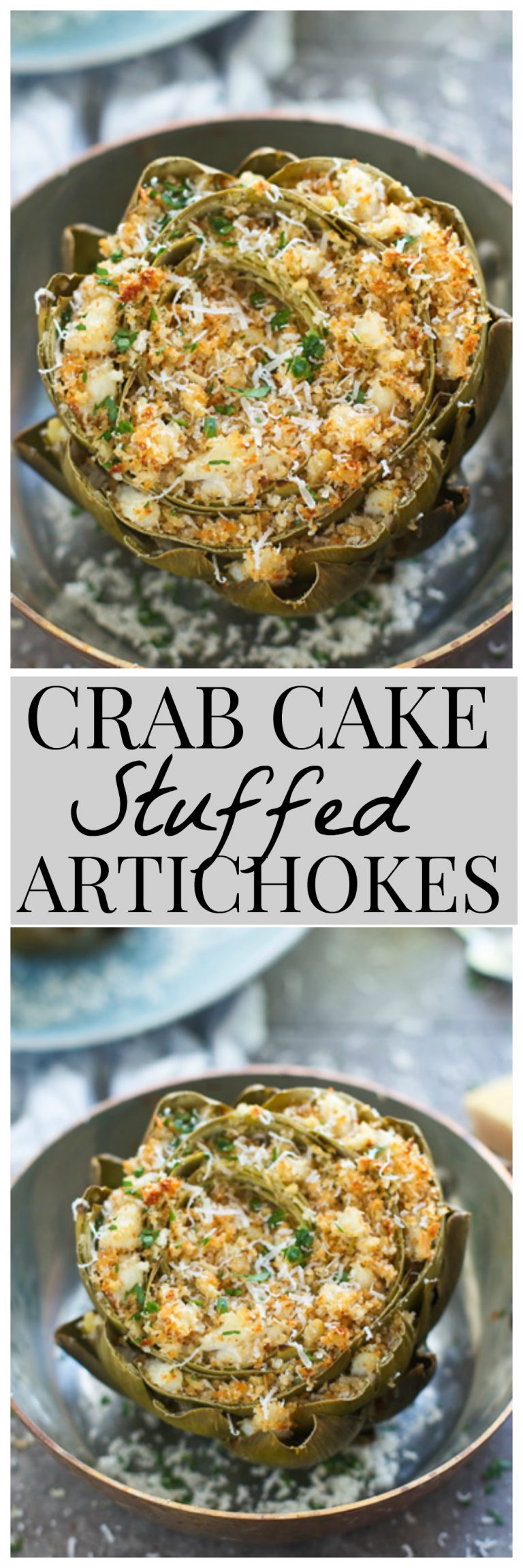 Crab Cake Stuffed Artichokes Cooking for Keeps