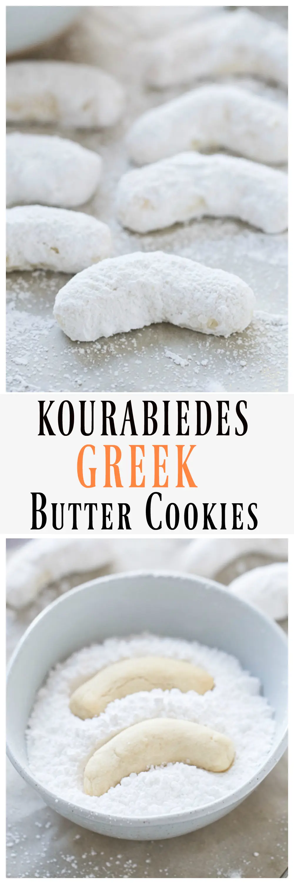 Kourabiedes (Greek Butter Cookies) - Cooking for Keeps