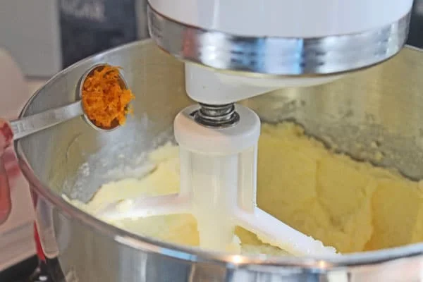 add orange zest