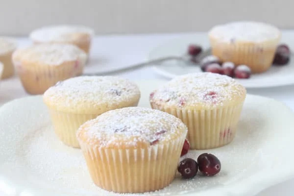 Cranberry & Orange Cupcakes