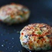 Spicy Chicken Burgers with Carrot & Cabbage Slaw