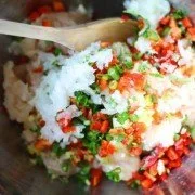 Spicy Chicken Burgers with Carrot & Cabbage Slaw