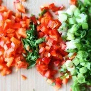 Spicy Chicken Burgers with Carrot & Cabbage Slaw