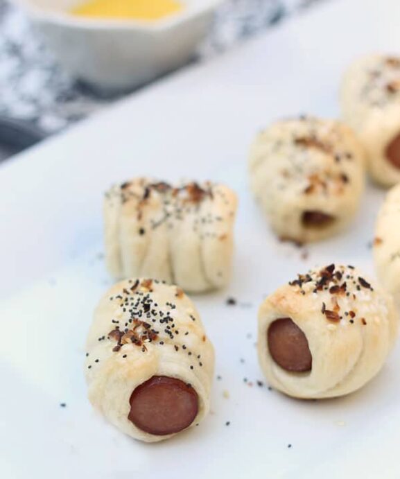 Everything Soft Pretzel Pigs in a Blanket Cooking for Keeps