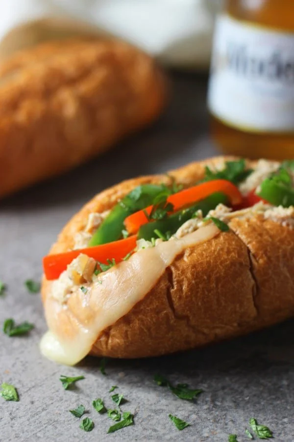 Slow-Cooker Ranch Chicken Sloppy Joes 4