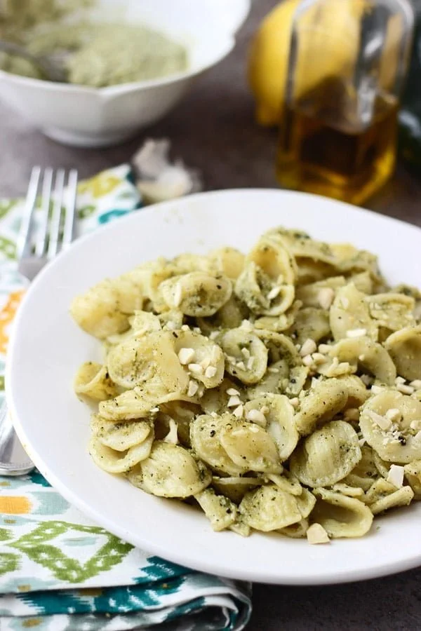 Poblano Pesto with Orecchiette 4