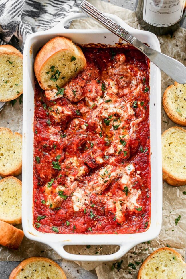 Baked Goat Cheese Dip Cooking for Keeps