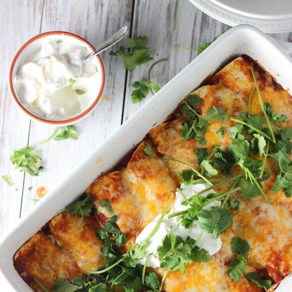 Chicken Enchilada Baked Ravioli Cooking for Keeps