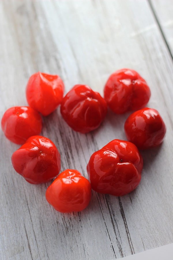 Peppadew Peppers Stuffed with Whipped Feta by Cooking for Keeps