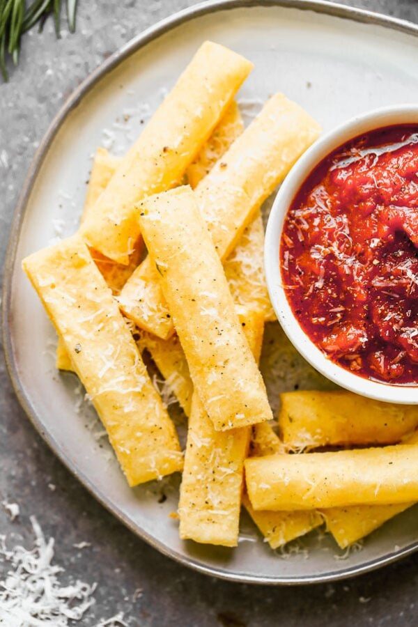 Crispy Baked Polenta Fries Cooking for Keeps