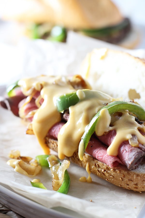 Skinny Roast Beef and Cheddar Sandwiches 10