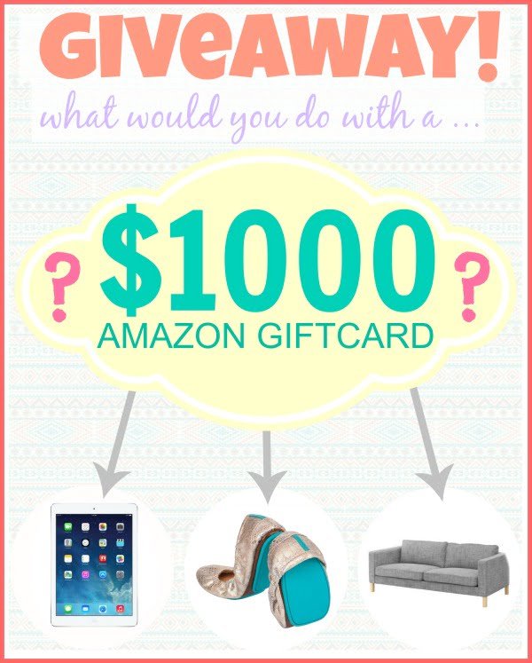 1000 Amazon Giveaway Pic