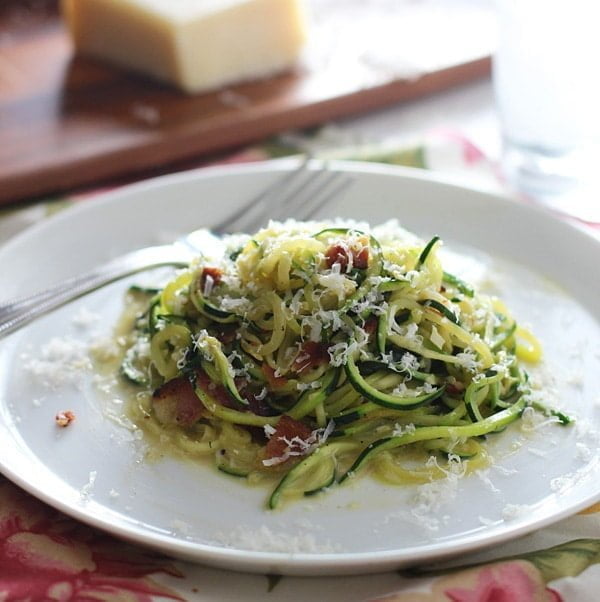 Zucchini Pasta Carbonara PS1