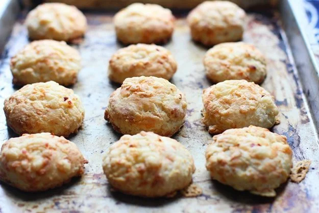 5 Ingredient Jalapeno Cheddar Biscuits 5