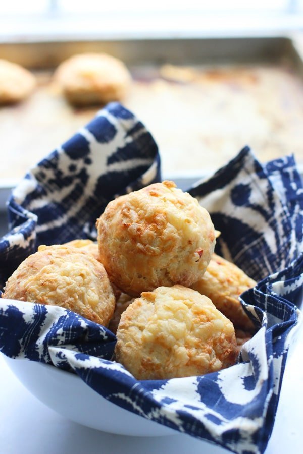 5 Ingredient Jalapeno Cheddar Biscuits 6