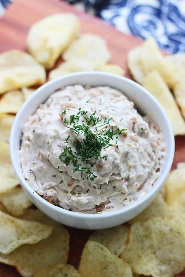 Brown Butter French Onion Dip 4