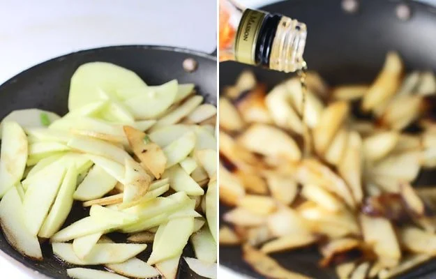 Individual Caramel Apple Galettes with Brown Butter 