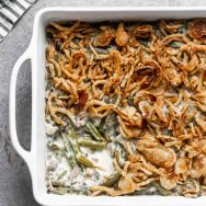 Green Bean Casserole with Canned Green Beans