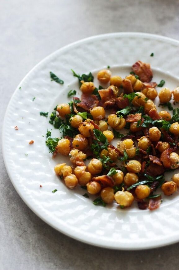 Chickpea Soup with Kale and Bacon Cooking for Keeps
