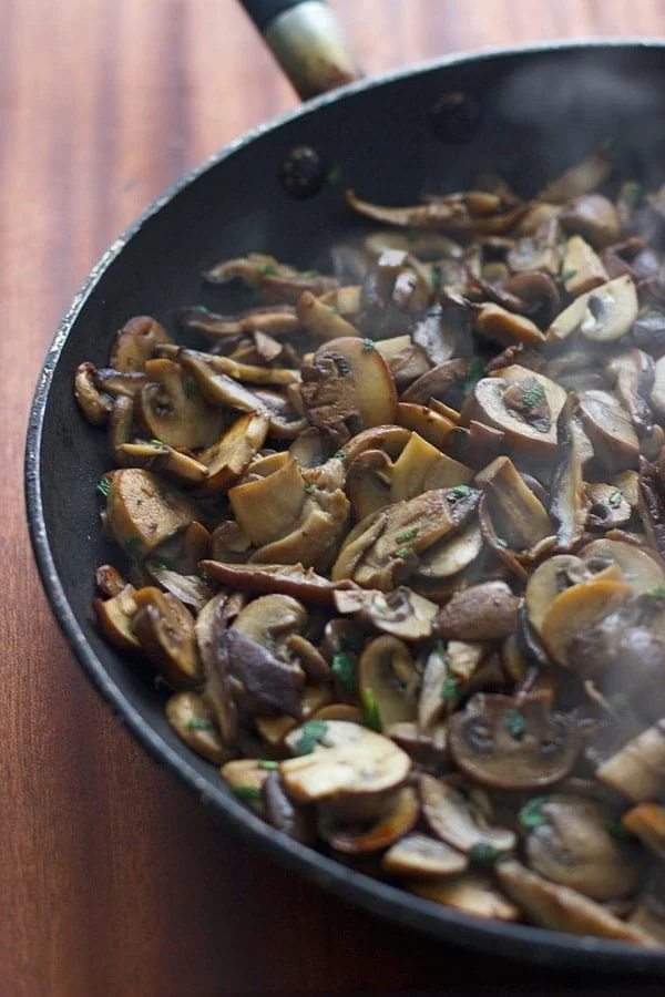 Triple Mushroom Lasagna with Homemade Ricotta and Spinach Pasta | cookingforkeeps.com