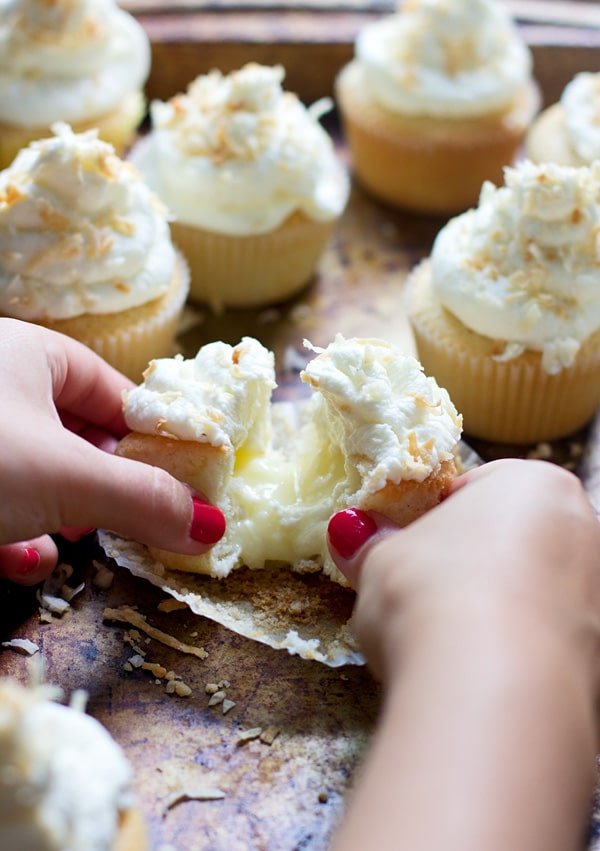 Coconut Cream Pie Cupcakes