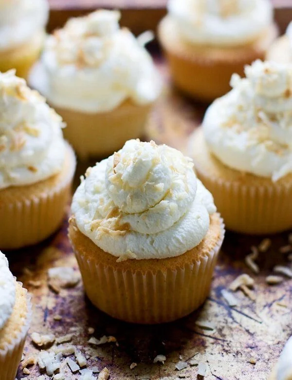 Coconut Cream Pie Cupcakes