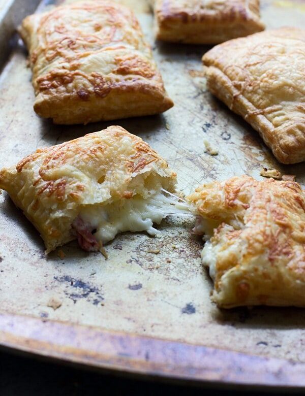 Croque Monsieur Pop Tarts All the ingredients of the classic French sandwich stuffed in buttery puff pastry
