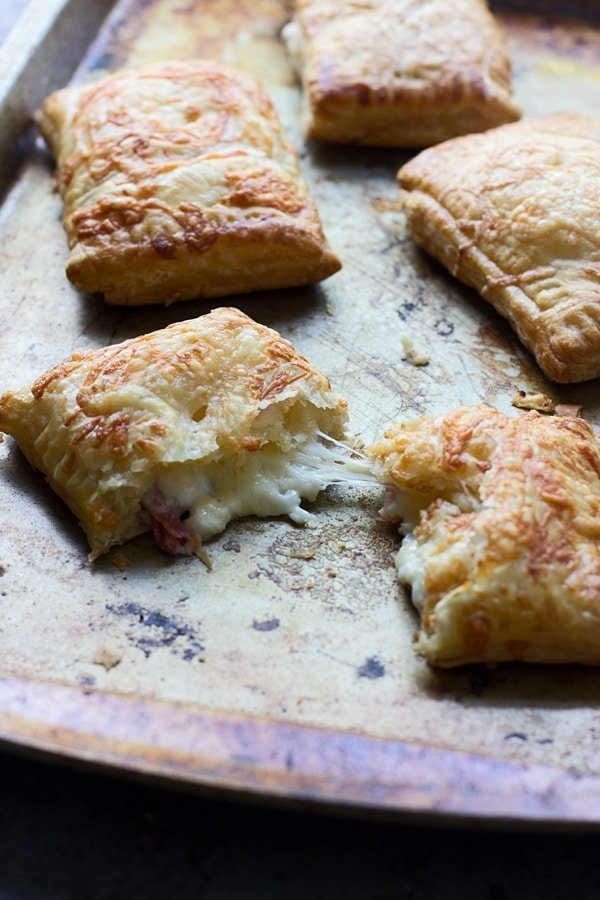 Croque Monsieur Pop Tarts All the ingredients of the classic French sandwich stuffed in buttery puff pastry