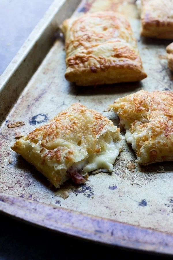 Croque Monsieur Pop Tarts All the ingredients of the classic French sandwich stuffed in buttery puff pastry