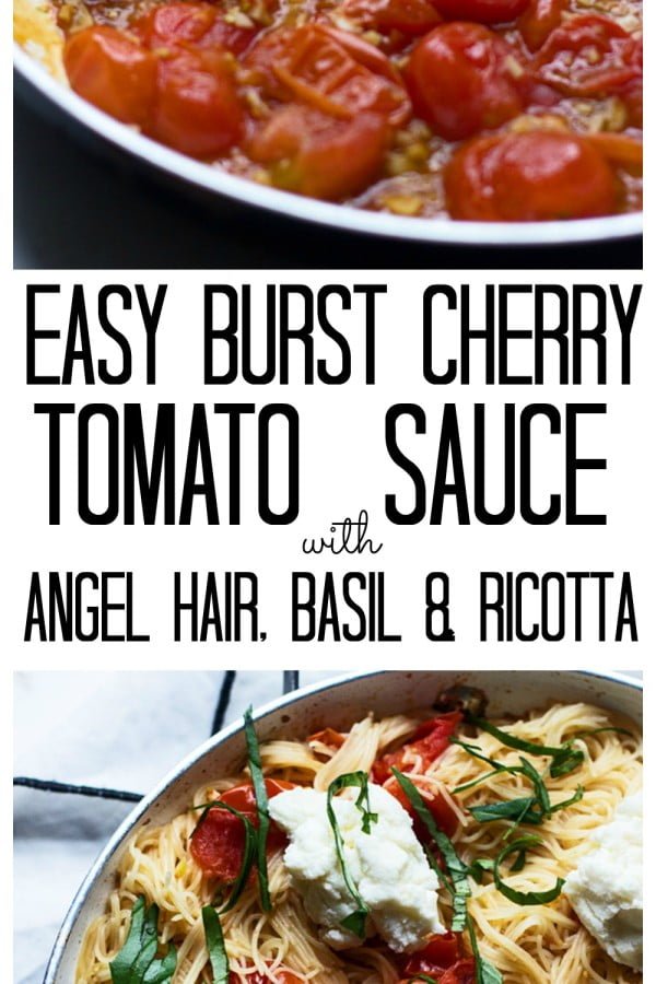 Burst Cherry Tomato Angel Hair with Lemon and Ricotta Cooking for Keeps