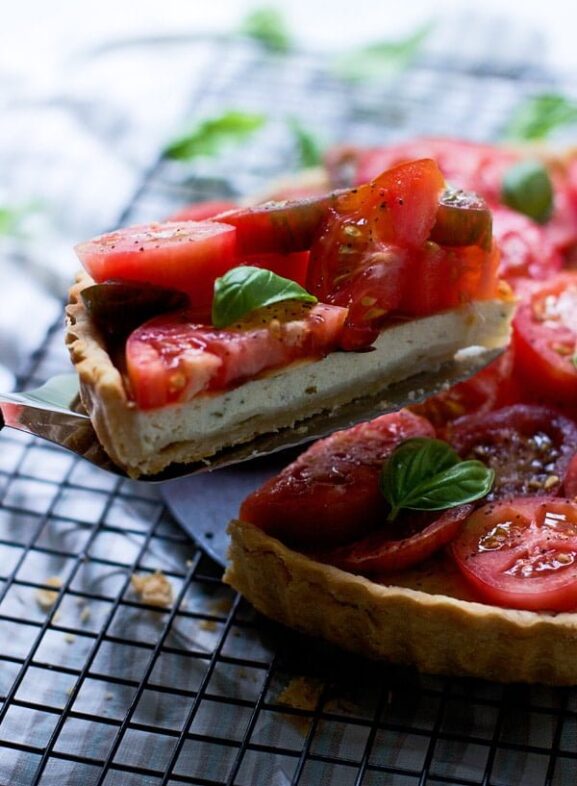 Ricotta and Heirloom Tomato Tart Cooking for Keeps