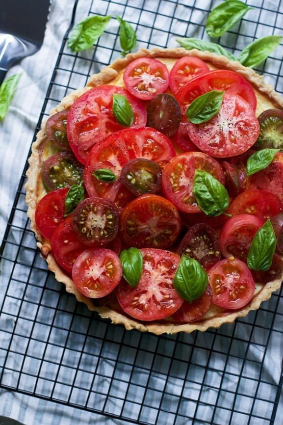 Ricotta and Heirloom Tomato Tart Cooking for Keeps