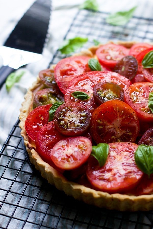 Ricotta and Heirloom Tomato Tart 5