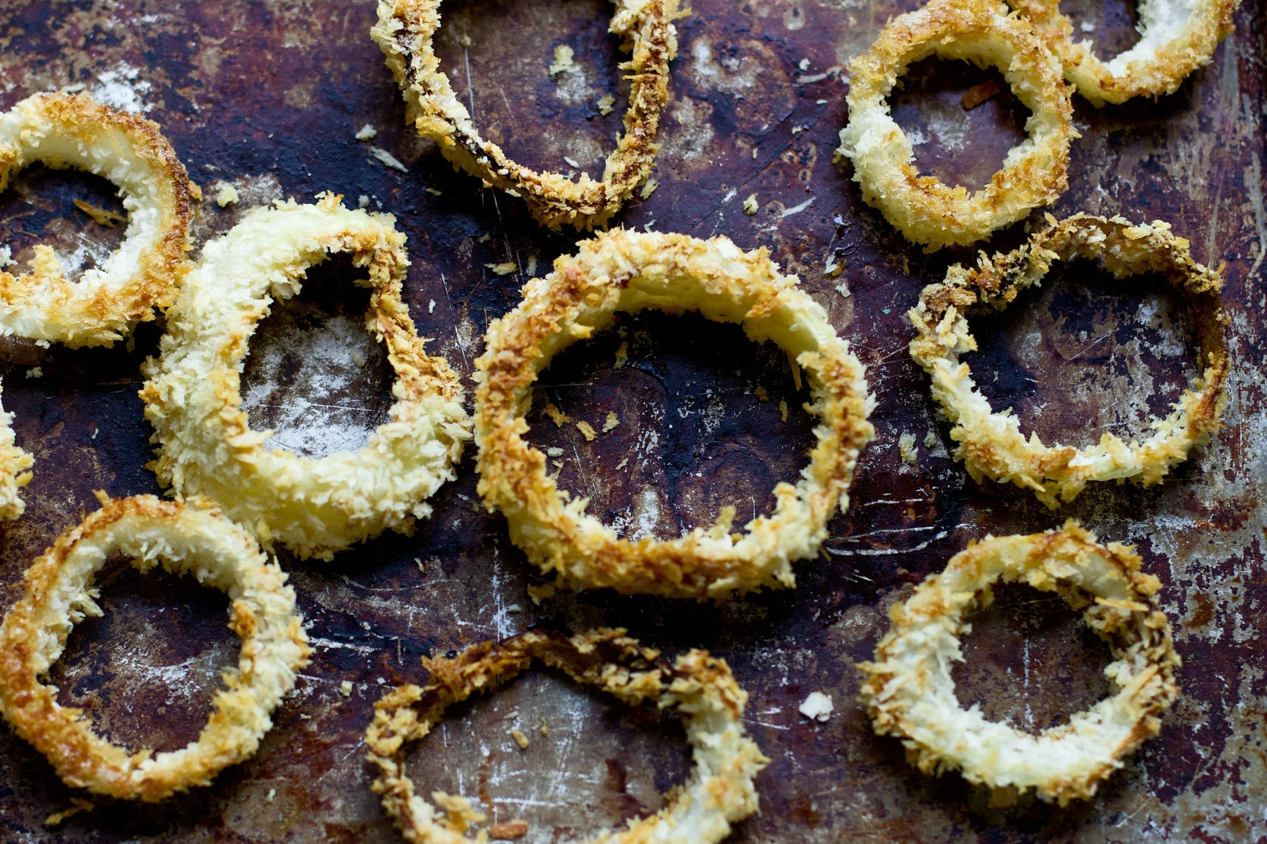 Burgers with Balsamic Blueberries, Baked Onion Ring and Mozzarella 6