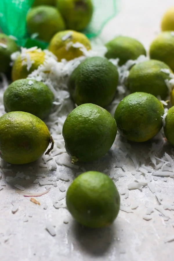 Coconut Key Lime Tart With Biscoff Cookie Crust