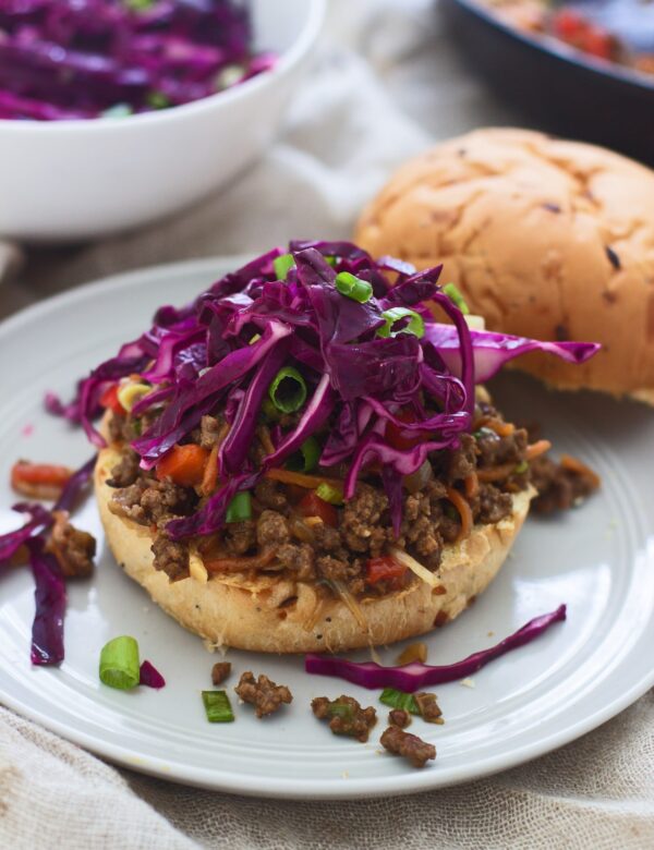 Asian Sloppy Joes with Spicy Slaw 2