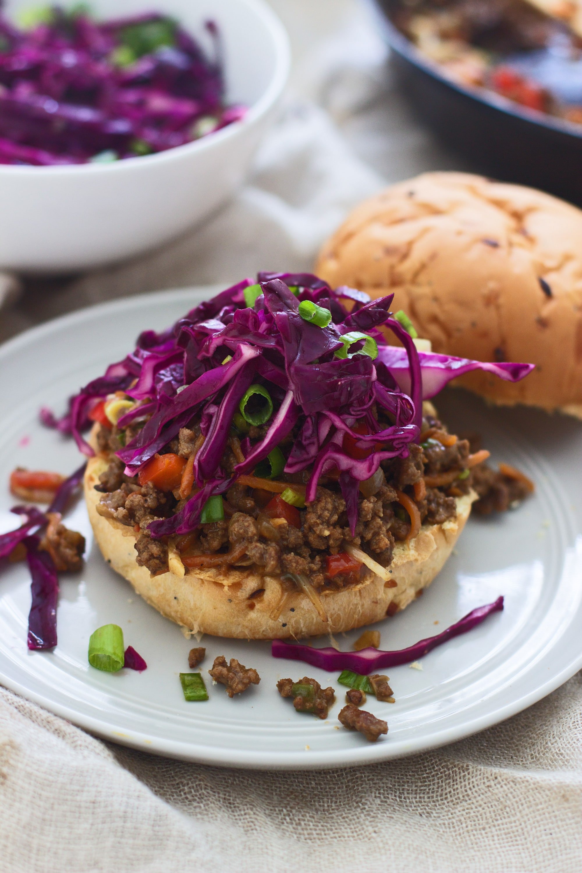 Asian Sloppy Joes with Spicy Slaw 2