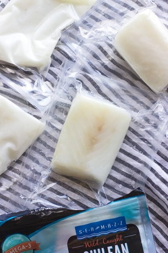 Macadamia Nut Crusted Chilean Sea Bass with Vanilla Lime Butter Sauce