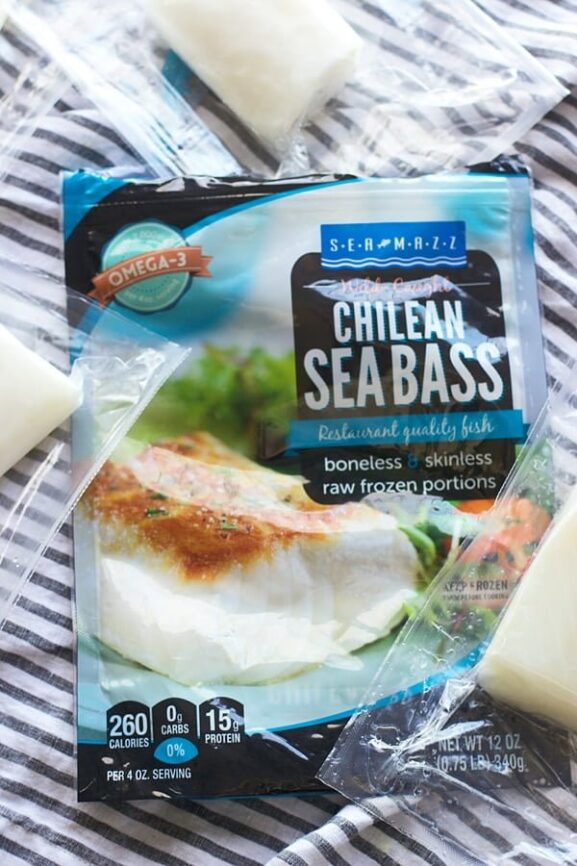 Macadamia Nut Crusted Chilean Sea Bass with Vanilla Lime Butter Sauce